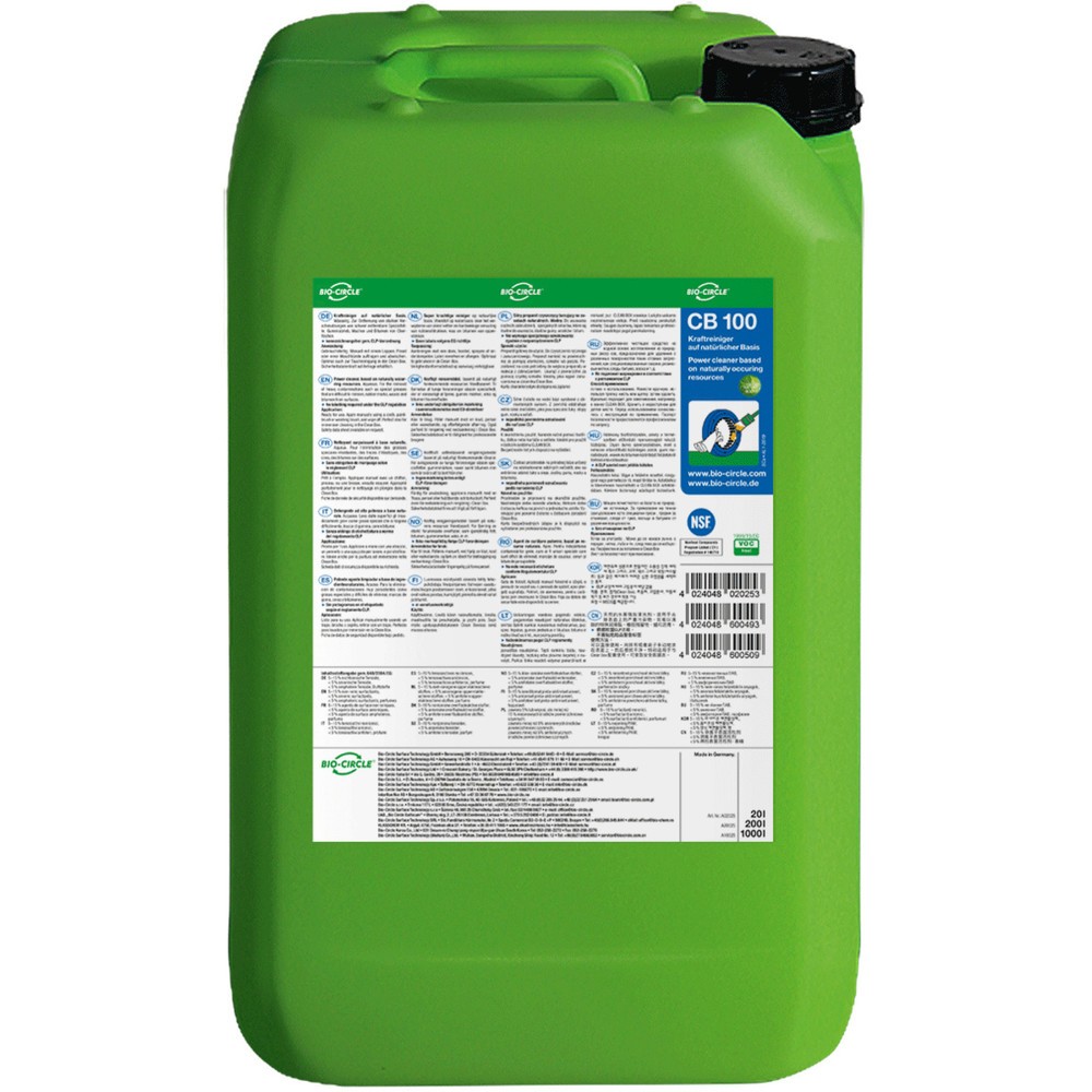 Produktabbildung: BIO-CIRCLE Kaltreiniger-Alternative CB 100, 20-l-Kanister