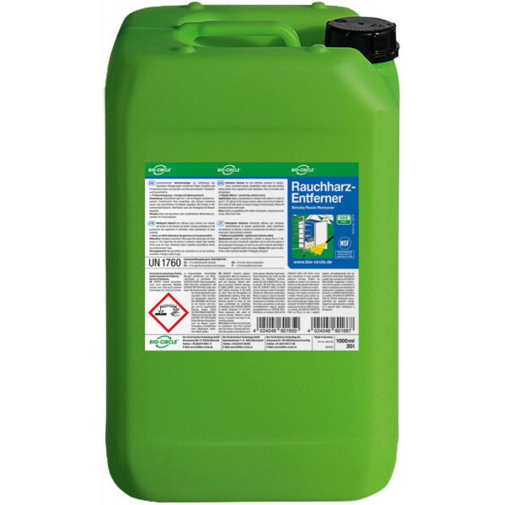 Produktabbildung: BIO-CIRCLE Rauchharz-Entferner, 20-l-Kanister