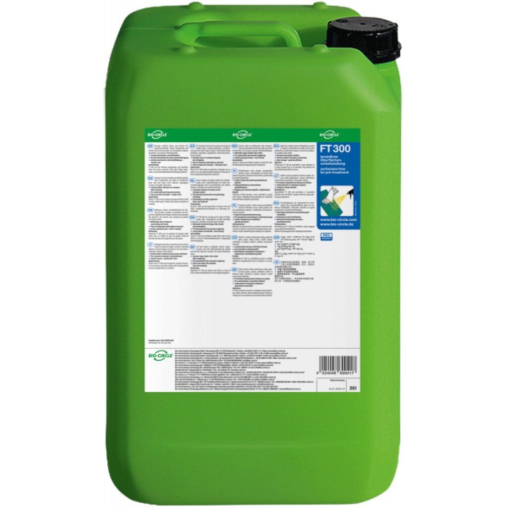 BIO-CIRCLE Reinigungsmittel FT 300, 20-l-Kanister Produktabbildung: BIO-CIRCLE Reinigungsmittel FT 300, 20-l-Kanister