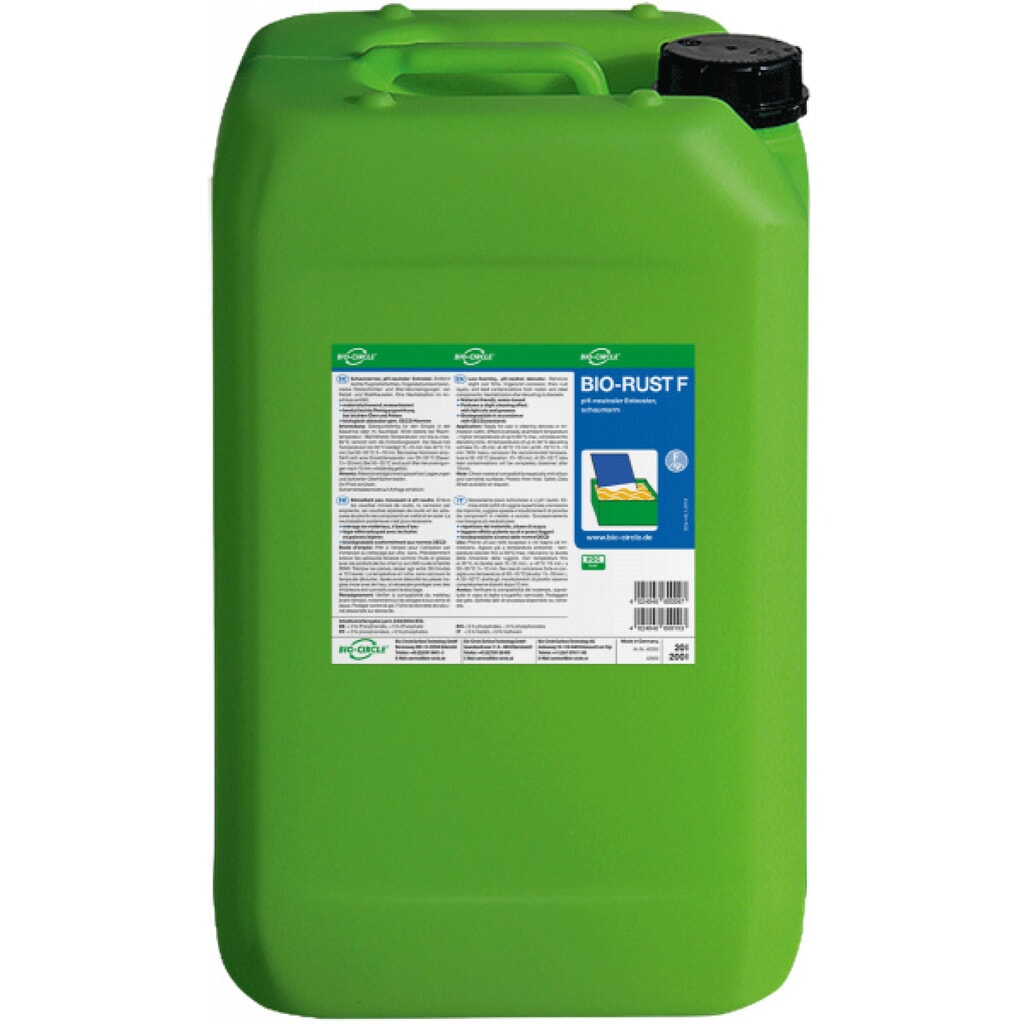 Produktabbildung: BIO-CIRCLE Rostentferner BIO-RUST F, 20-l-Kanister