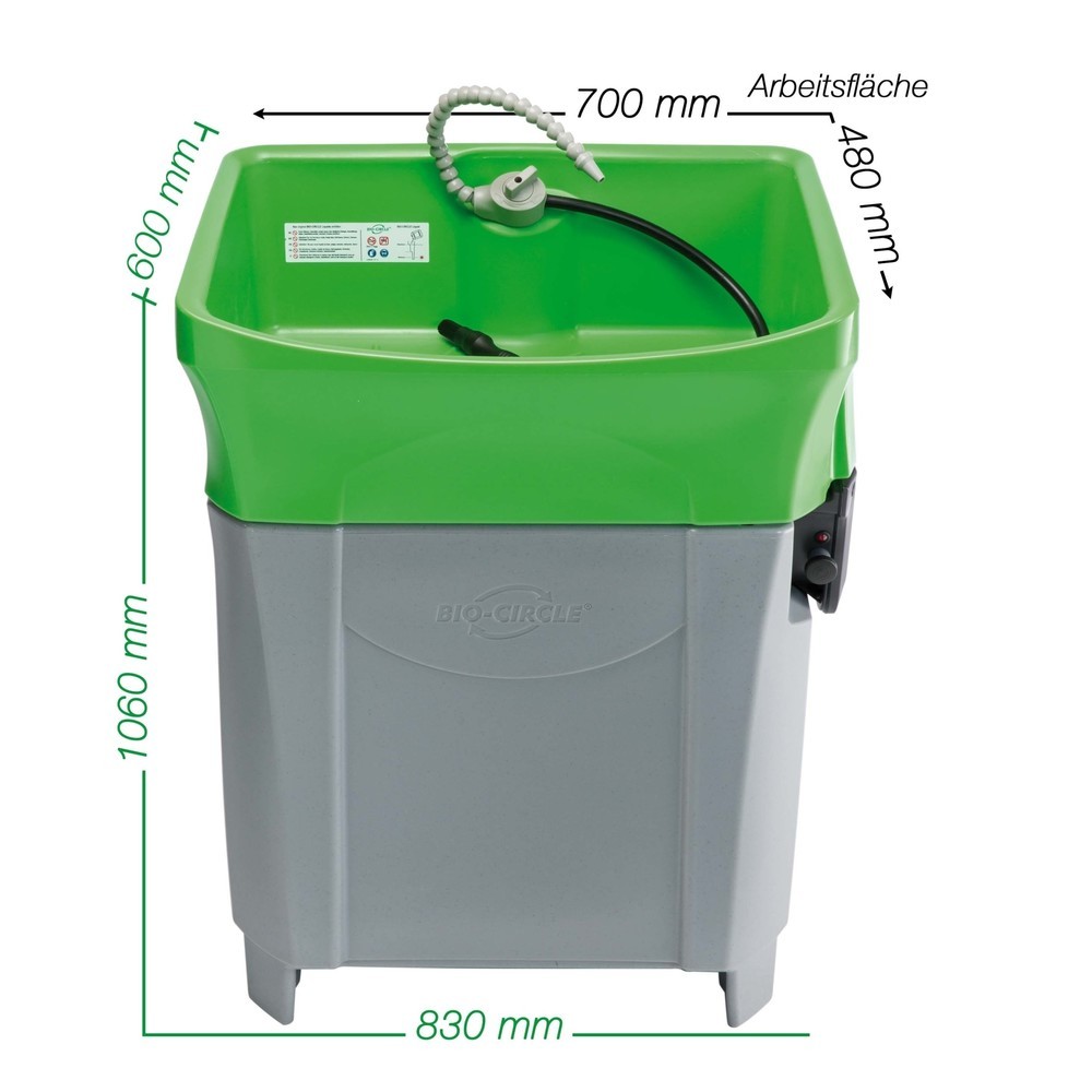 Produktabbildung Nr. 2: BIO-CIRCLE Starter-Set Teilereiniger GT Compact u. L Evo Reinigungsmittel