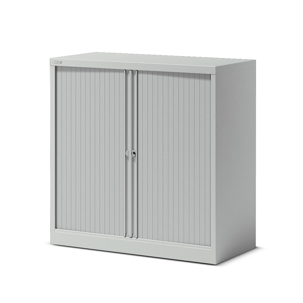 Produktabbildung: BISLEY Büro-Rollladenschrank Essentials, 2 OH, Breite 1.000 mm