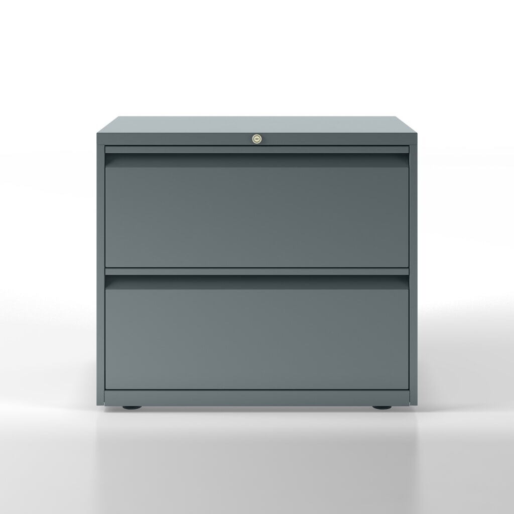 BISLEY Hängeregisterschrank Essentials, 2 Schubladen, lichtgrau Produktabbildung: BISLEY Hängeregisterschrank Essentials, 2 Schubladen, lichtgrau