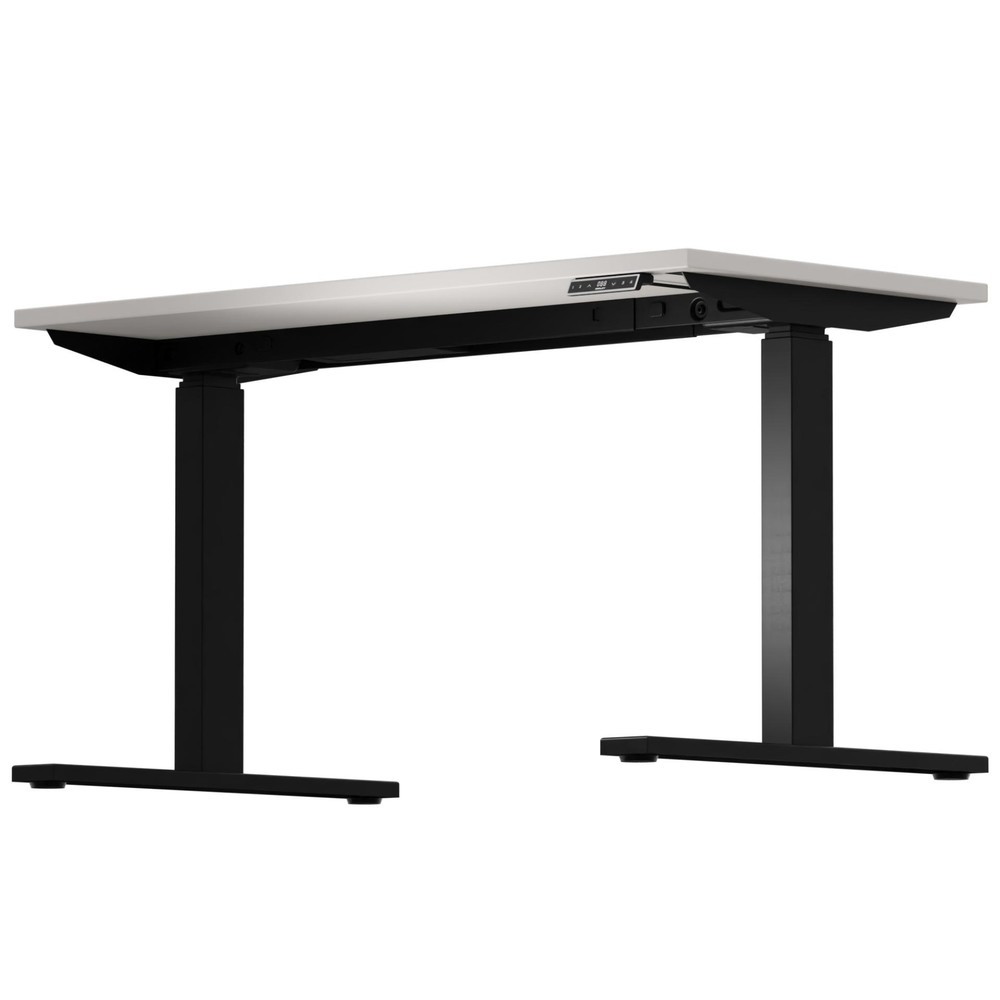 Produktabbildung Nr. 4: BISLEY Schreibtisch E-WonderTech, elektrisch höhenverstellbar, 160 x 80 cm, schwarz, grau
