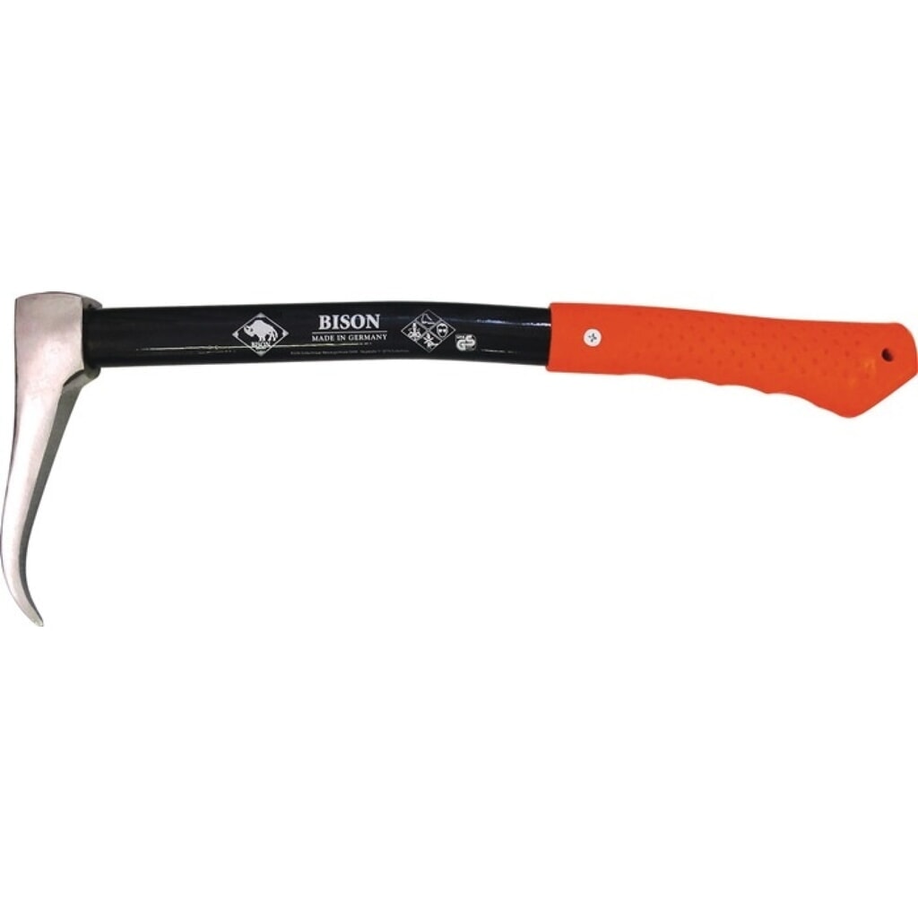 BISON Handsapie Profiline, 400 g, Stiellänge 450 mm, mit Stahlrohrstiel Produktabbildung: BISON Handsapie Profiline, 400 g, Stiellänge 450 mm, mit Stahlrohrstiel