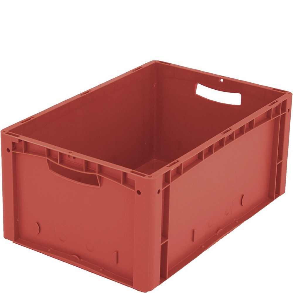 Produktabbildung: Bito Euro-Stapelbehälter XL, HxBxT 270 x 400 x 600 mm, 51 Liter, rot