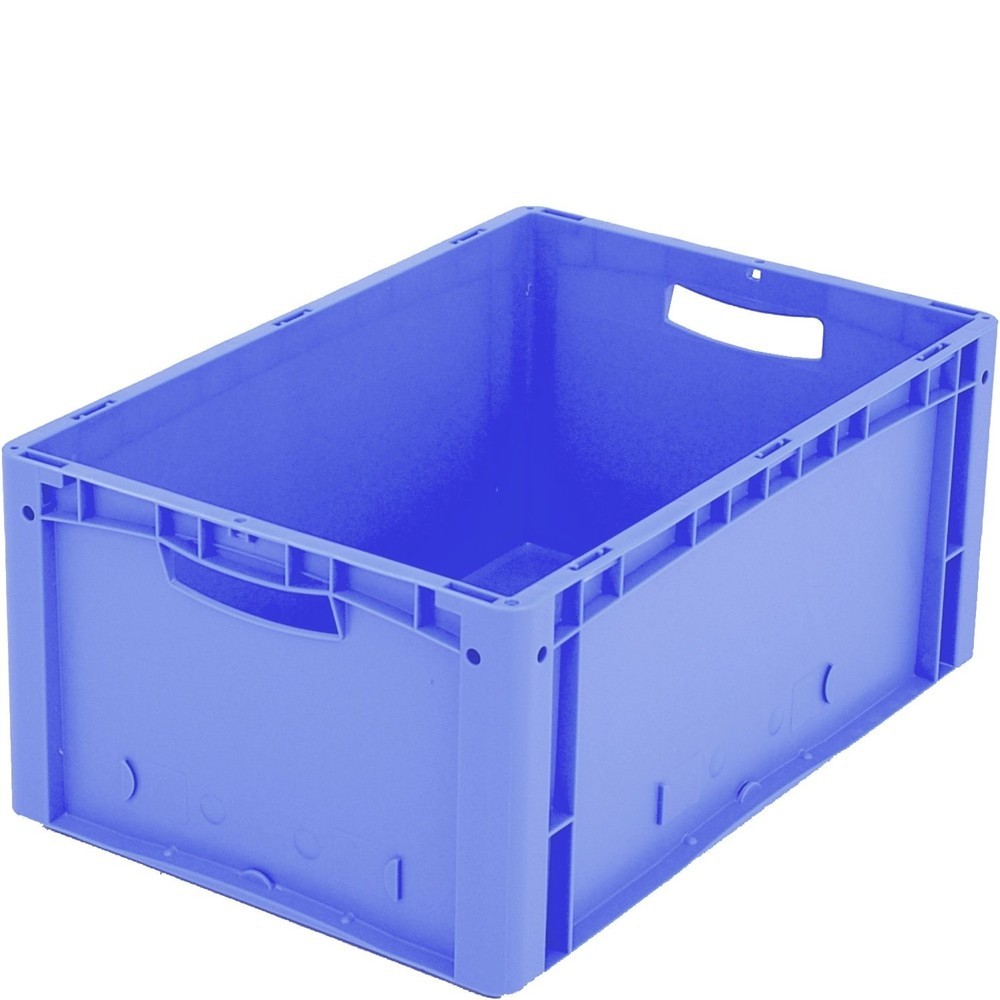 Produktabbildung: Bito Euro-Stapelbehälter XL, HxBxT 270 x 400 x 600 mm, 51 Liter, blau