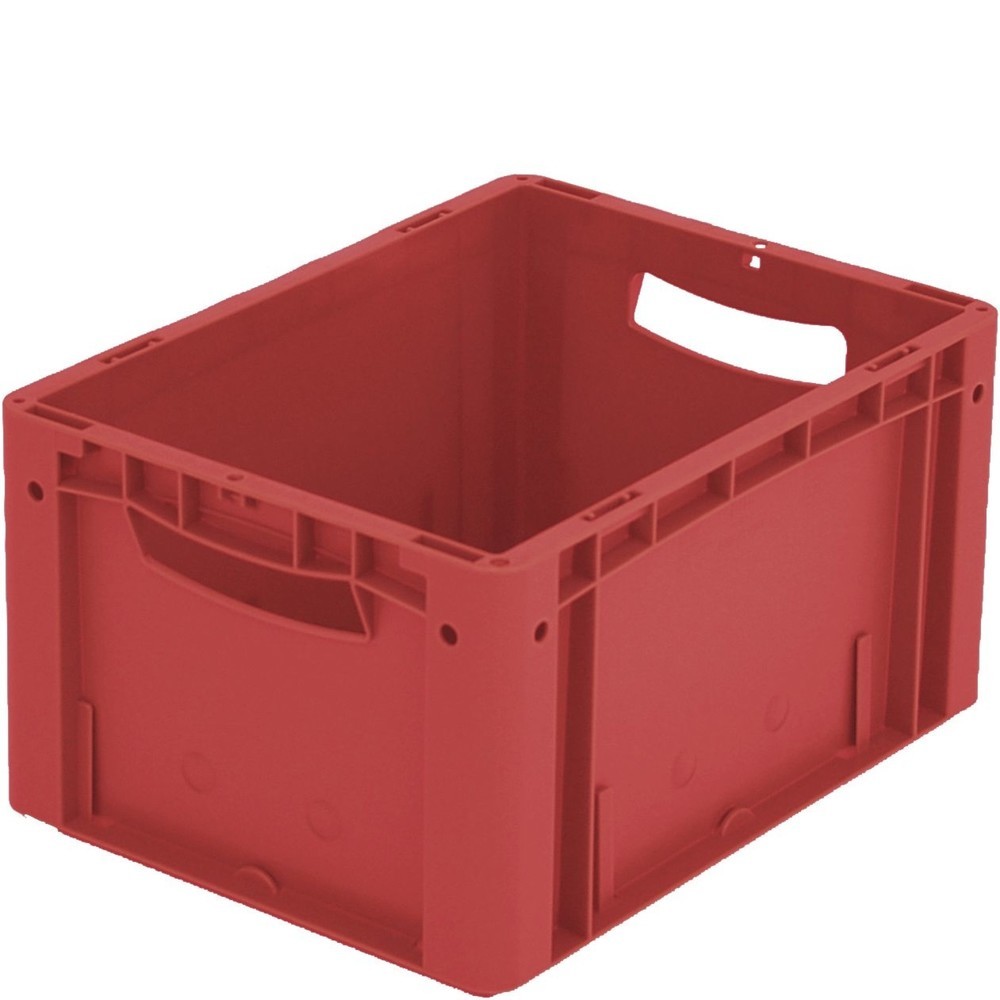Produktabbildung: Bito Euro-Stapelbehälter XL, HxBxT 220 x 300 x 400 mm, 19 Liter, rot