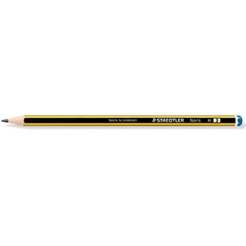 Produktabbildung Nr. 1: STAEDTLER Bleistift Noris 120-3 H sechskantform gelb/schwarz