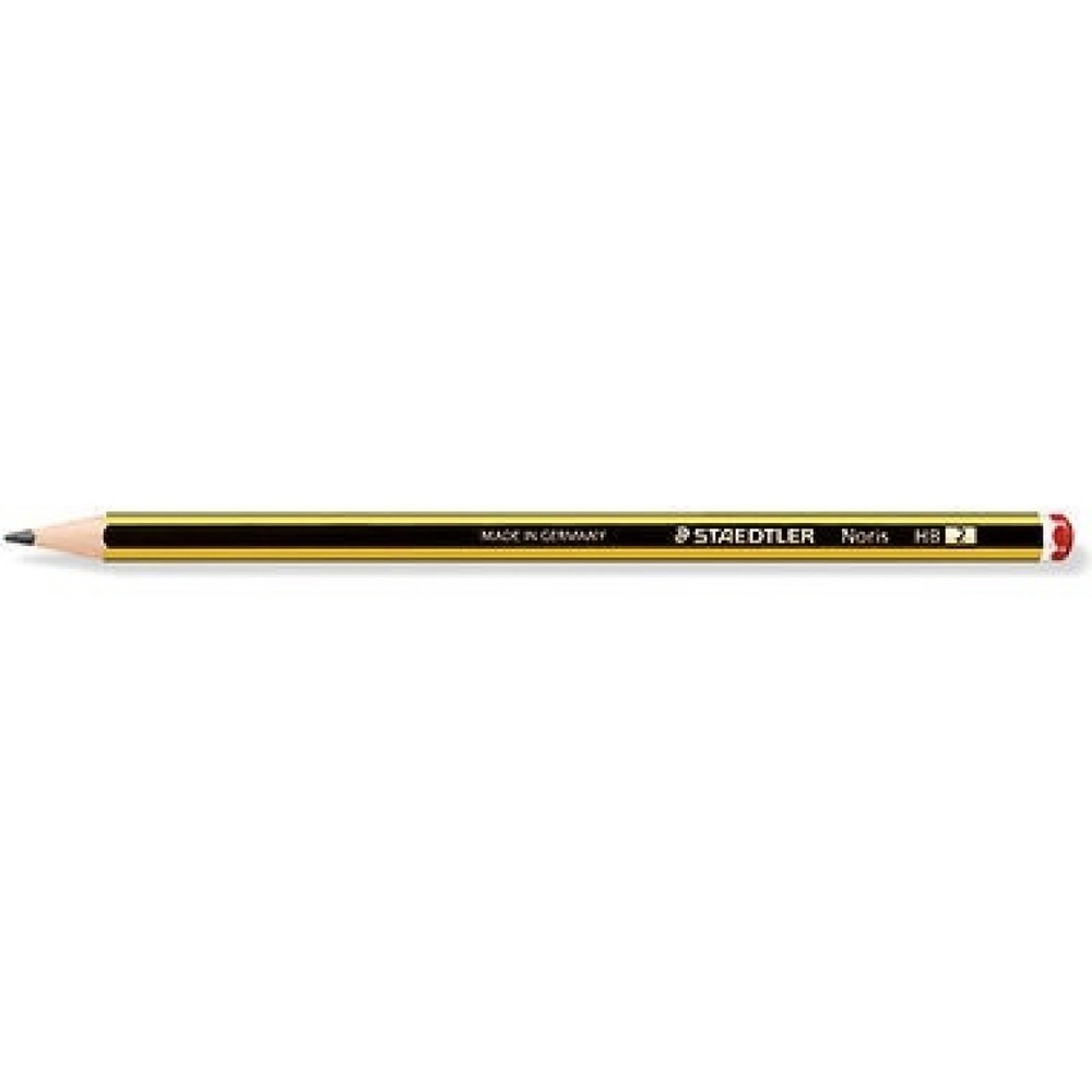 Produktabbildung Nr. 1: STAEDTLER Bleistift Noris 120-2 HB sechskantform gelb/schwarz