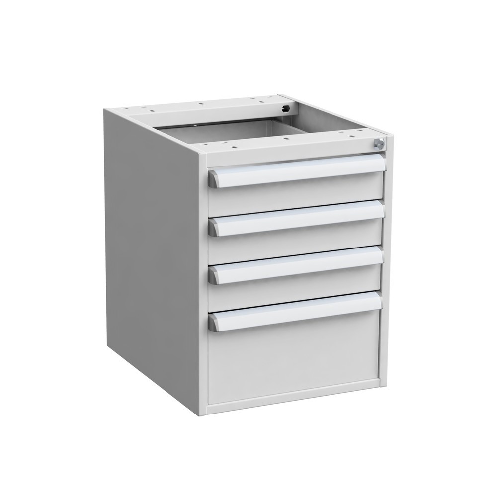 Illustration du produit: Bloc-tiroirs TRESTON 45/56-3 standard, ESD, HxlxP 560 x 450 x 520 mm, tiroirs : 3x 100 mm, 1x 200 mm