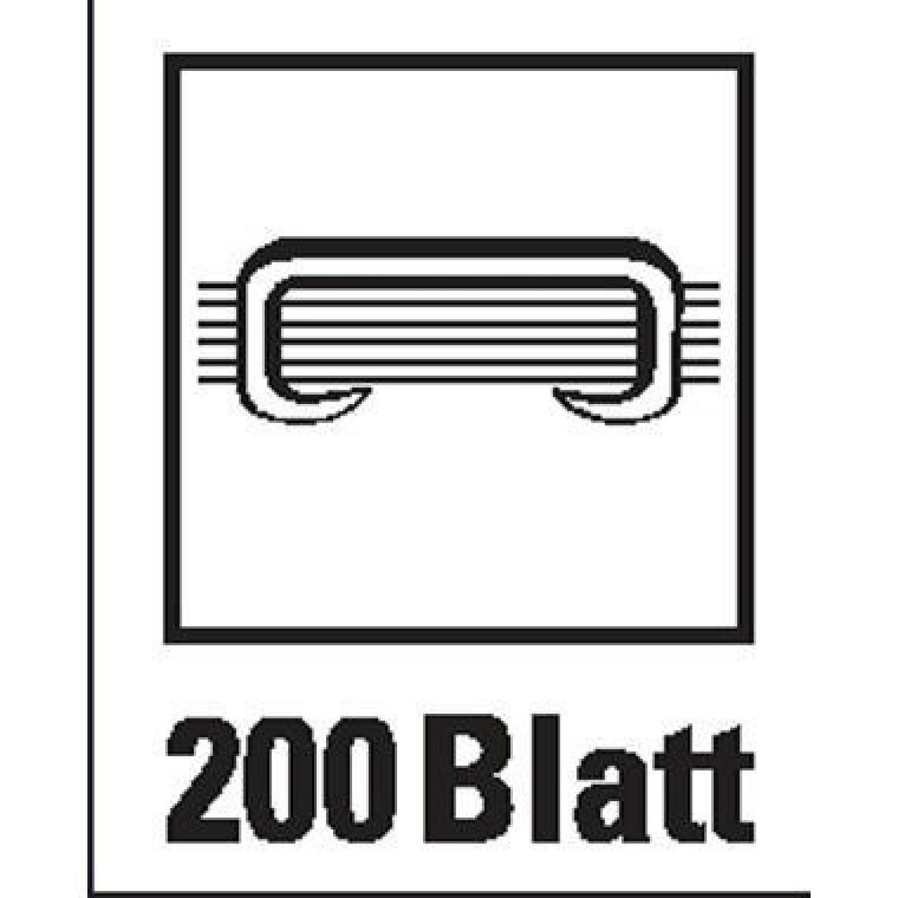 Produktabbildung Nr. 5: NOVUS Blockheftgerät B56 023-0059 max. 200Blatt Metall hellgrau