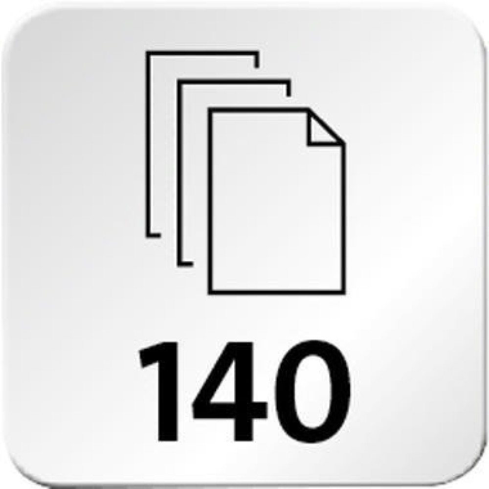 Produktabbildung Nr. 12: NOVUS Blockheftgerät B50 023-0060 max. 140Blatt grau