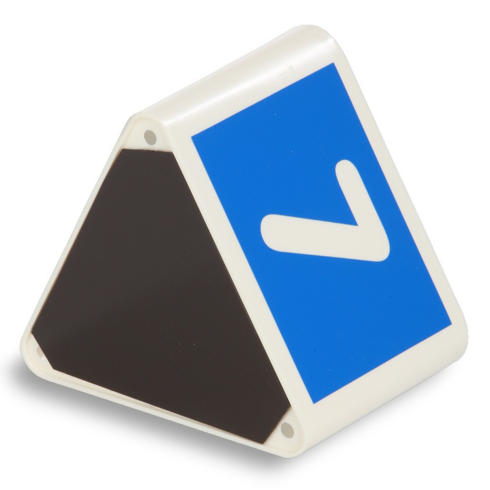 Product afbeelding: Blok met richtgetallen, getallenreeks 1-25, blauw