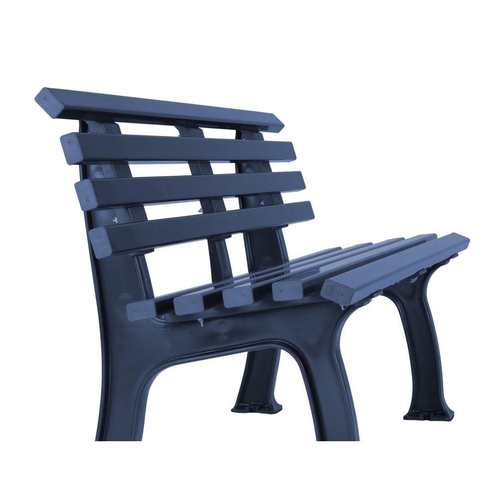 Produktabbildung Nr. 2: BLOME Sitzbank Bern, Länge 1.500 mm, 2-füßig, blau