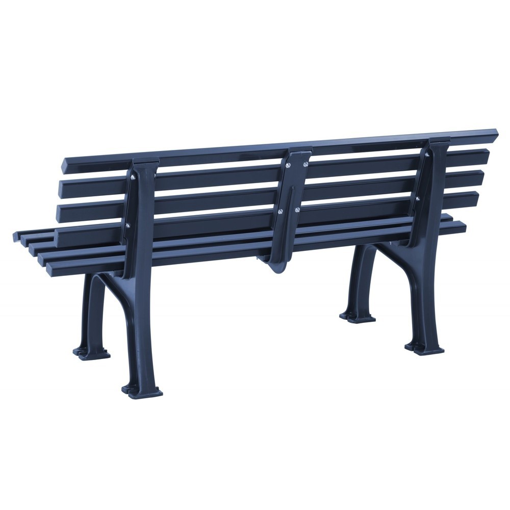 Produktabbildung Nr. 3: BLOME Sitzbank Bern, Länge 1.500 mm, 2-füßig, blau