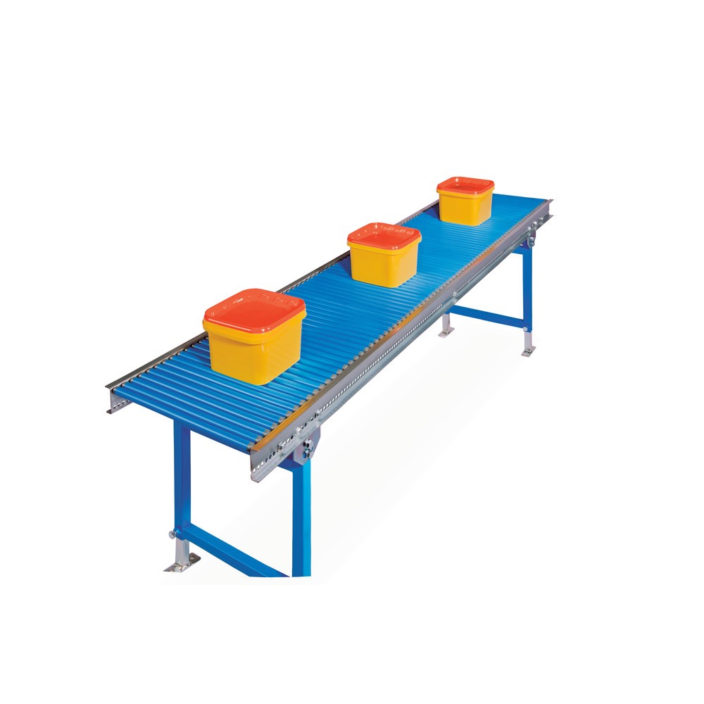 Produktabbildung Nr. 3: BLUME Klein-Rollenbahn, Kunststoffrollen Ø 30 mm, Gewindeachse, LxB 3.000 x 600 mm