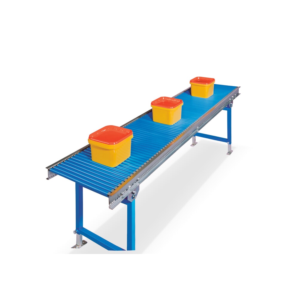 Produktabbildung Nr. 3: BLUME Klein-Rollenbahn, Kunststoffrollen Ø 30 mm, Gewindeachse, LxB 2.000 x 600 mm