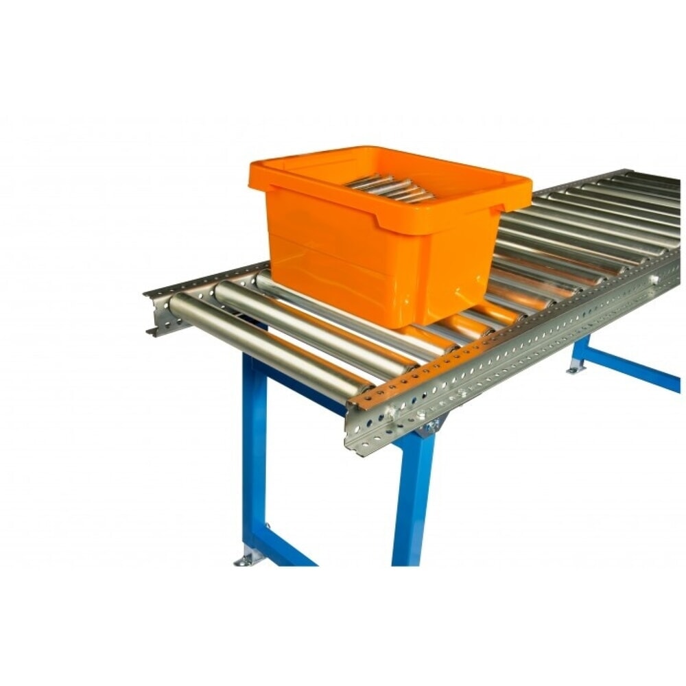 Produktabbildung Nr. 3: BLUME Schwerlast-Rollenbahn, Stahlrohrrollen, LxB 1.000 x 500 mm, Achsabstand 200 mm