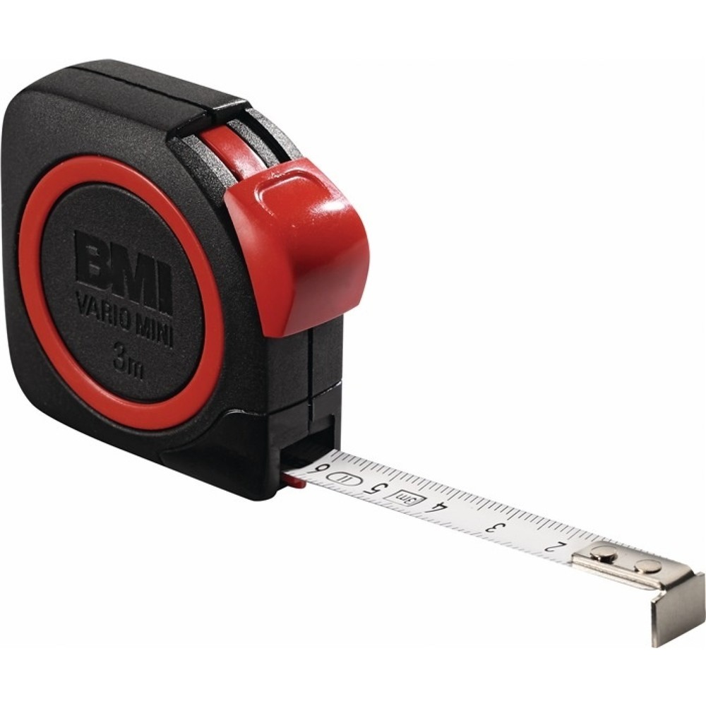 Produktabbildung Nr. 1: BMI Taschenrollbandmaß VARIO Mini L.3m B.10mm mm/cm EG II ABS Automatic