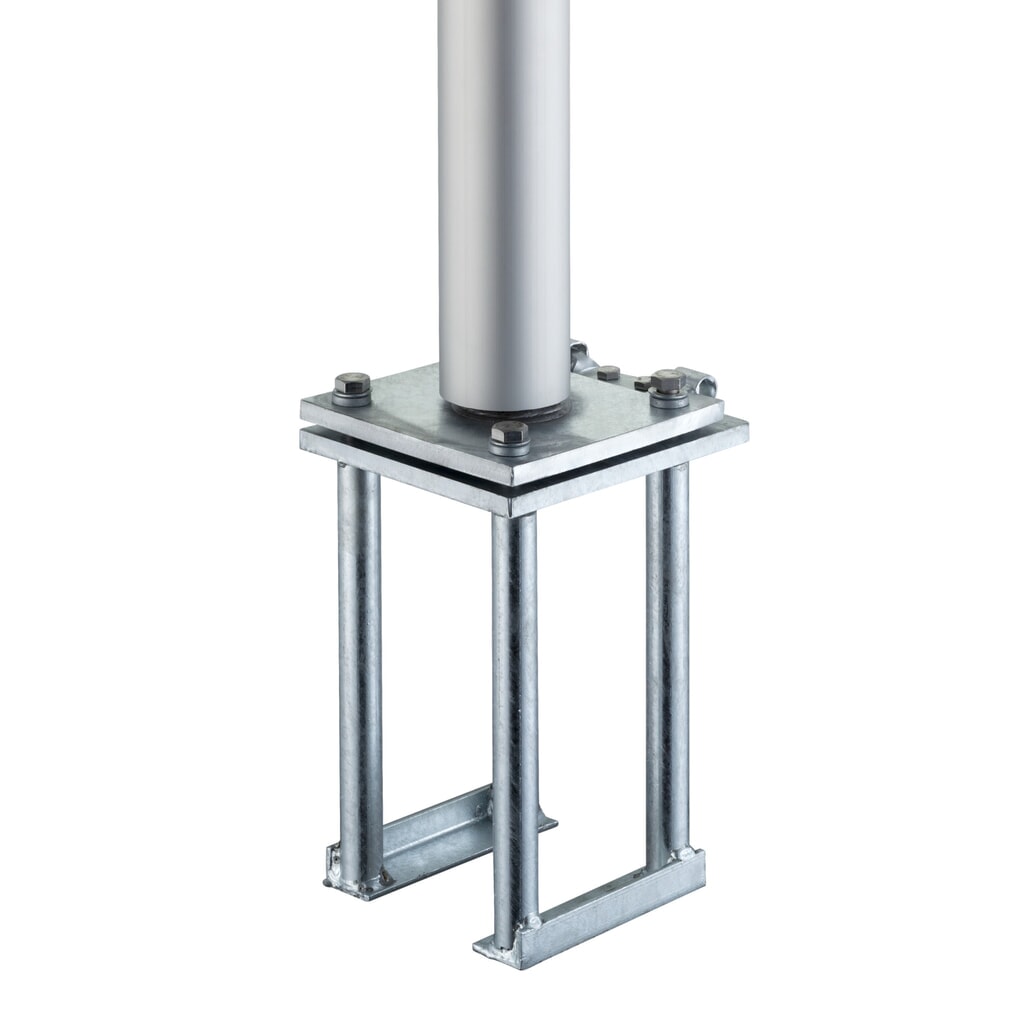 Mannus Bodenhalterung KI für Fahnenmast Ø 75 mm Produktabbildung: Mannus Bodenhalterung KI für Fahnenmast Ø 75 mm