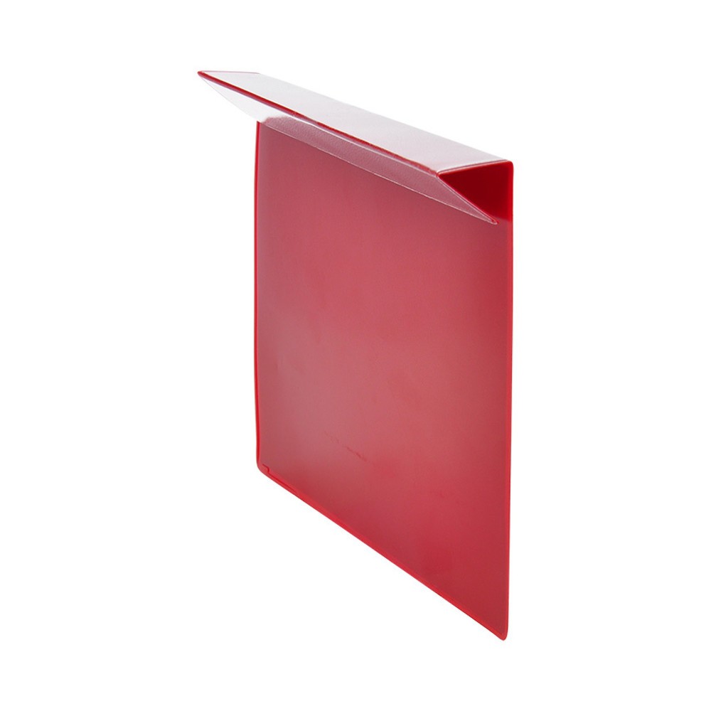 Número de imagen del producto 2: bolsa de identificación para bastidor|chasis superior, DIN A5, ranura lateral, rojo