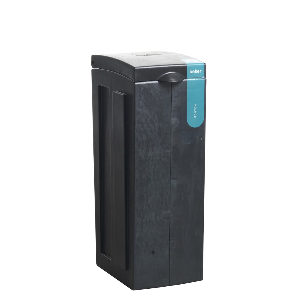 Produktabbildung: BON TON Original Abfallbehälter für Becher, aus 100 % recyceltem Polypropylen, 70 Liter, grau