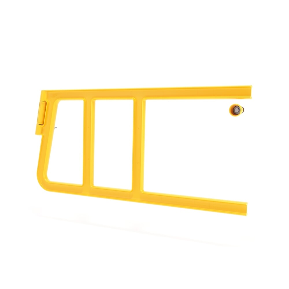 Produktabbildung: BOPLAN® Double Axes Gate® Sicherheitstür für Rammschutzgeländer, Innen- und Außenbereich, für 1.130 mm Türöffnung