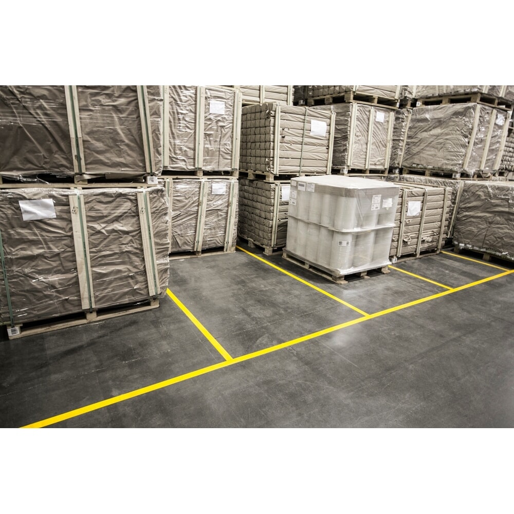 N° de l'image du produit 3 : BOPLAN® Marquage au sol Line Plan, Lxl 30 m x 50 mm, jaune