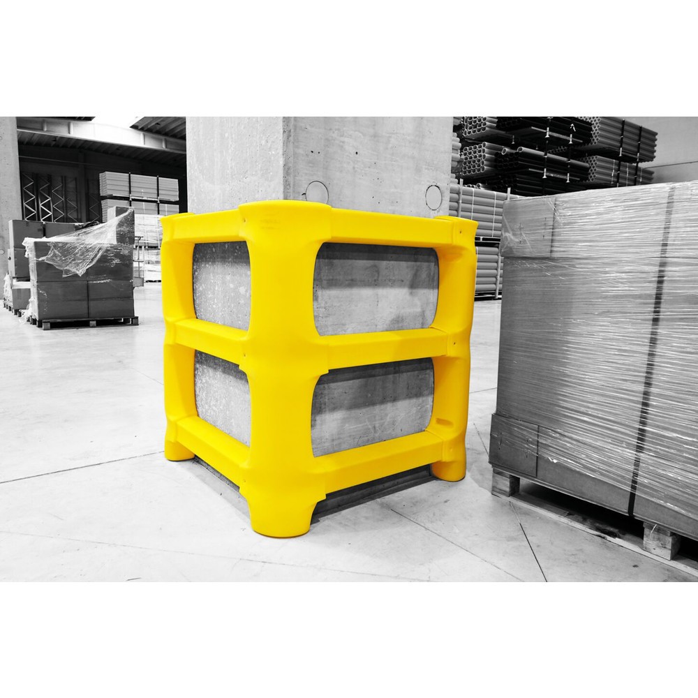 N° de l'image du produit 3 : BOPLAN® Protection contre les chocs pour colonnes CP Universal, à découper, hauteur 1 100 mm, pour dimensions de colonnes (lxP) 700 x 700 mm