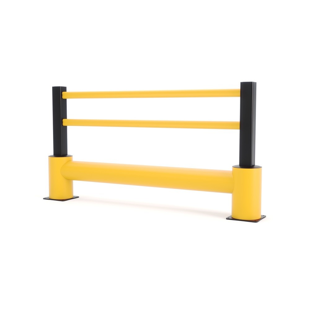 Produktabbildung: BOPLAN® Rammschutzgeländer TB 400 Plus, Innenbereich, HxL 1.150 x 2.250 mm