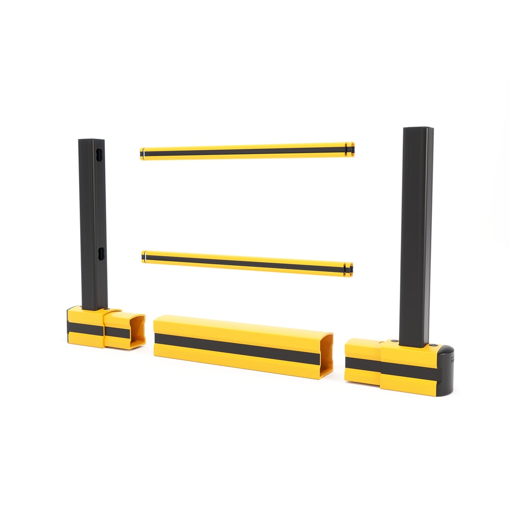 Produktabbildung Nr. 3: BOPLAN® Rammschutzplanke Flex Impact® FLIP200F Plus, Innen- und Außenbreich, Länge 1.450 mm