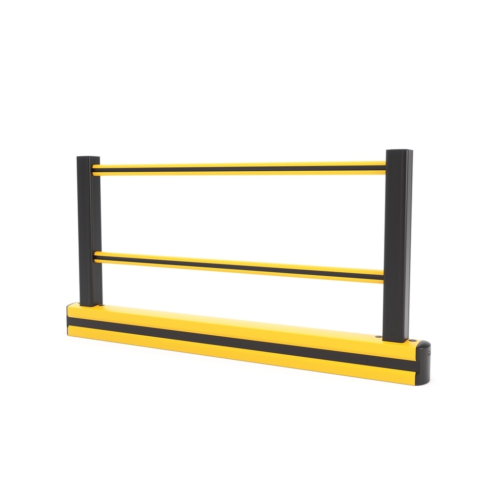 Produktabbildung: BOPLAN® Rammschutzplanke Flex Impact® FLIP200F Plus, Innen- und Außenbreich, Länge 2.250 mm