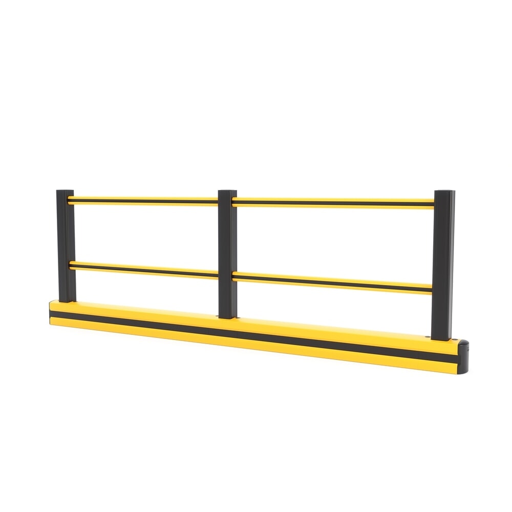 Produktabbildung Nr. 1: BOPLAN® Rammschutzplanke Flex Impact® FLIP200F Plus, Innen- und Außenbreich, Länge 3.450 mm