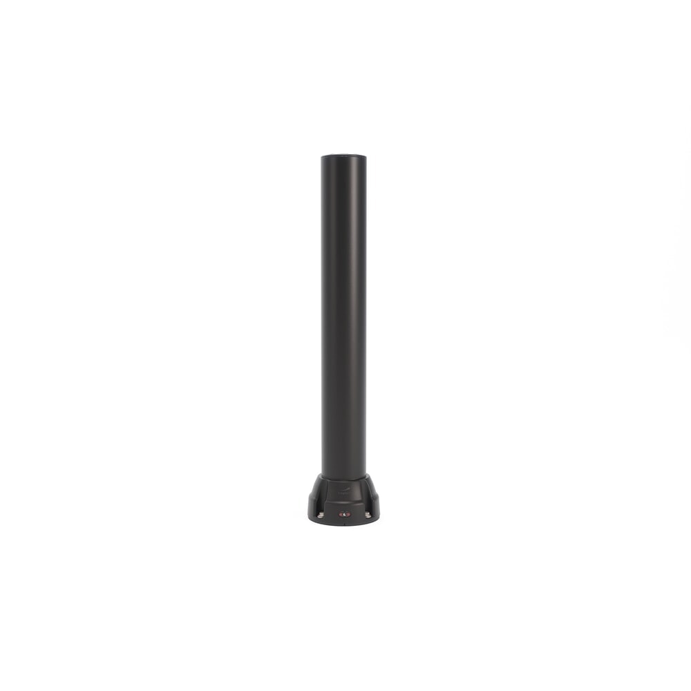 Produktabbildung Nr. 1: BOPLAN® Rammschutzpoller Flex Impact® BO125L, Innen- und Außenbereich, Höhe 1.000 mm, Grundplatte zinkbeschichtet, schwarz