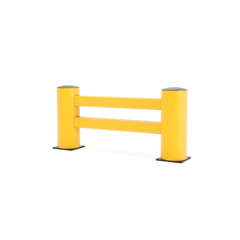 BOPLAN® Regalendschutz Flex Impact® RE Rack End, Länge 1.200 mm, gelb Produktabbildung: BOPLAN® Regalendschutz Flex Impact® RE Rack End, Länge 1.200 mm, gelb