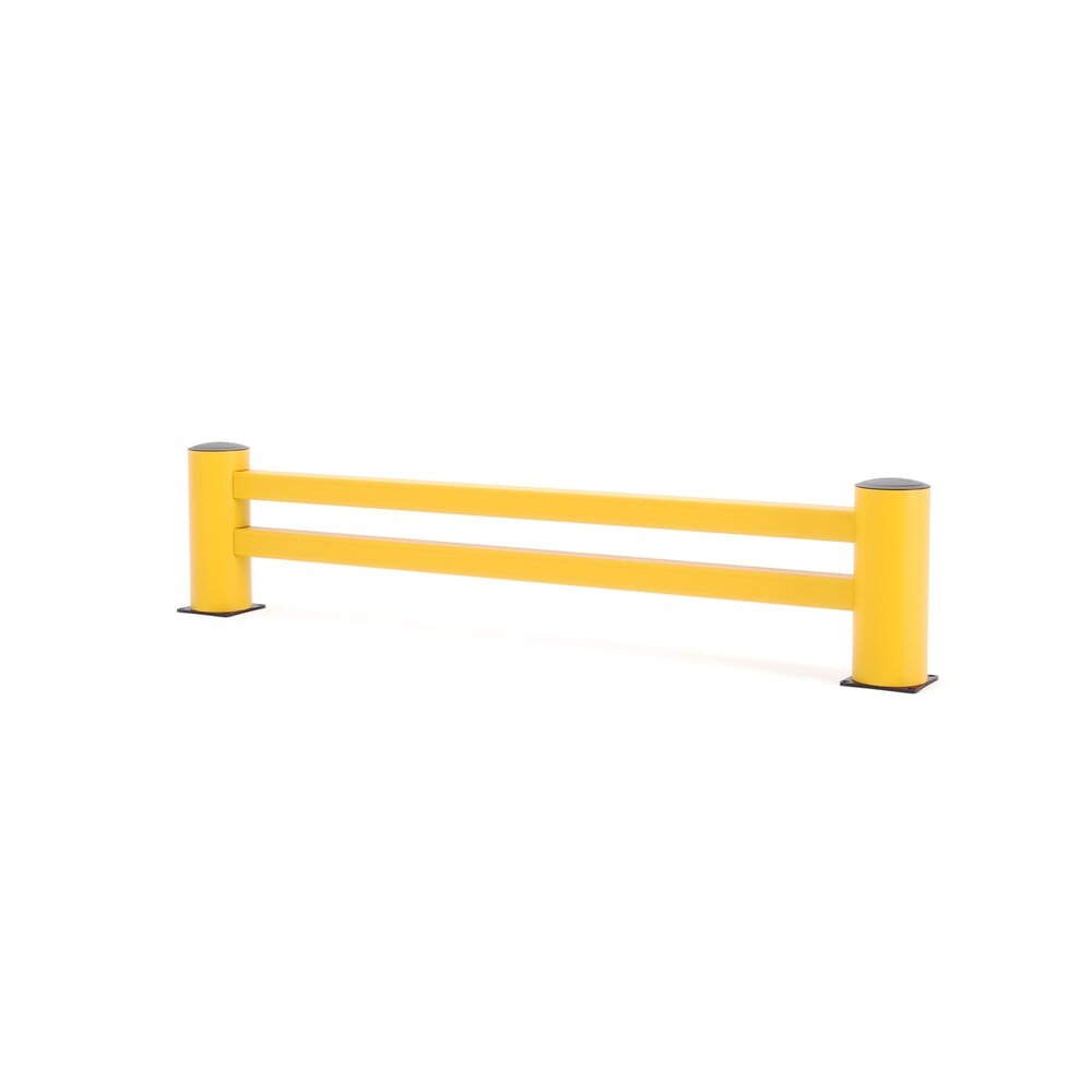 Produktabbildung Nr. 1: BOPLAN® Regalendschutz Flex Impact® RE Rack End, Länge 2.500 mm, gelb