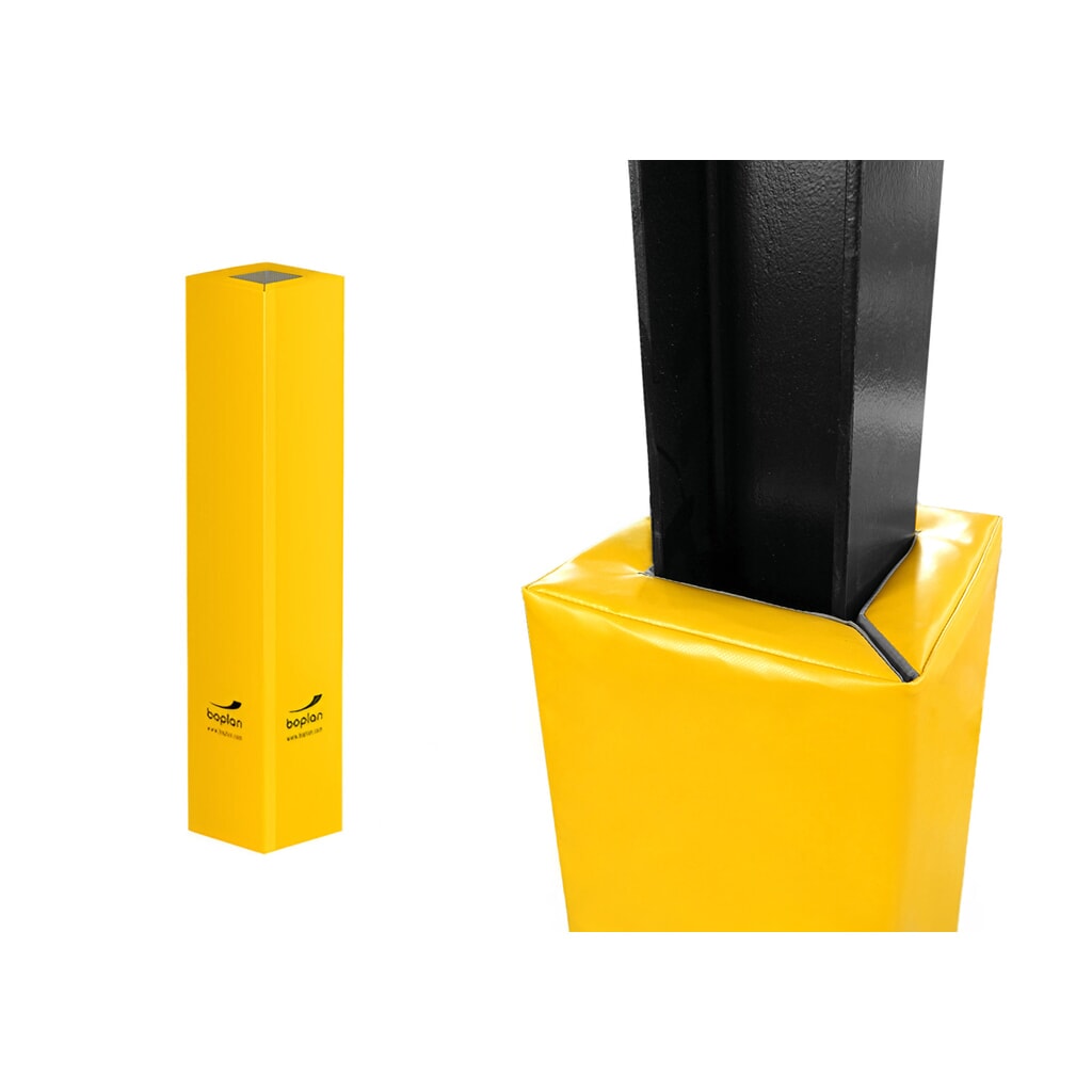 Produktabbildung: BOPLAN® Säulen-Anfahrschutz Flex Impact® Soft Column Cover, Innen- und Außenbereich, Höhe 1.100 mm, für Säulenmaße (HxT) 100 x 100 mm
