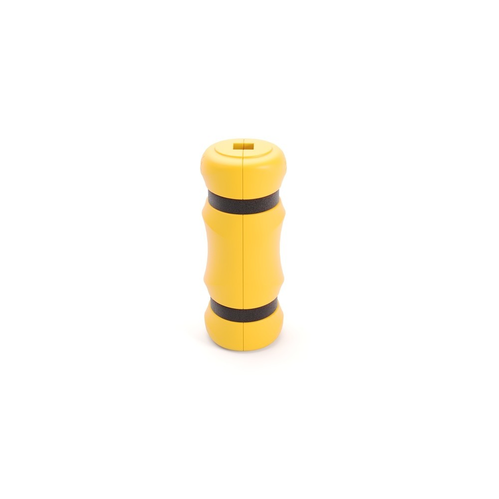 Produktabbildung Nr. 1: BOPLAN® Säulen-Anfahrschutz Flex Impact® KP Protector, Höhe 1.100 mm, für Säulenmaße (BxT) 100 x 100 mm, gelb