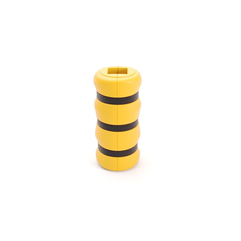 Produktabbildung Nr. 1: BOPLAN® Säulen-Anfahrschutz Flex Impact® KP Protector, Höhe 1.100 mm, für Säulenmaße (BxT) 200 x 200 mm, gelb