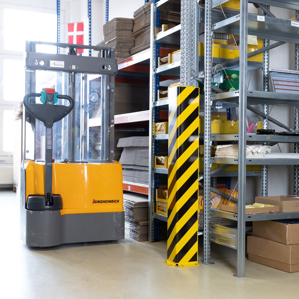 Número de imagen del producto 8: Bordillo protector Steinbock® SAW-1, perfil en U, H x A x F 1.200 x 160 x 160 mm