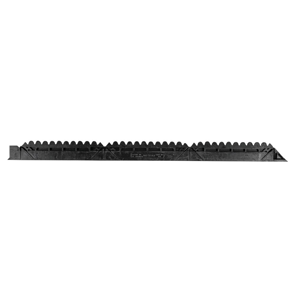 N° de l'image du produit 6 : Baguette, système enfichable pour postes de travail de soudeur, avec picots, LxP 910 x 52 mm, noir