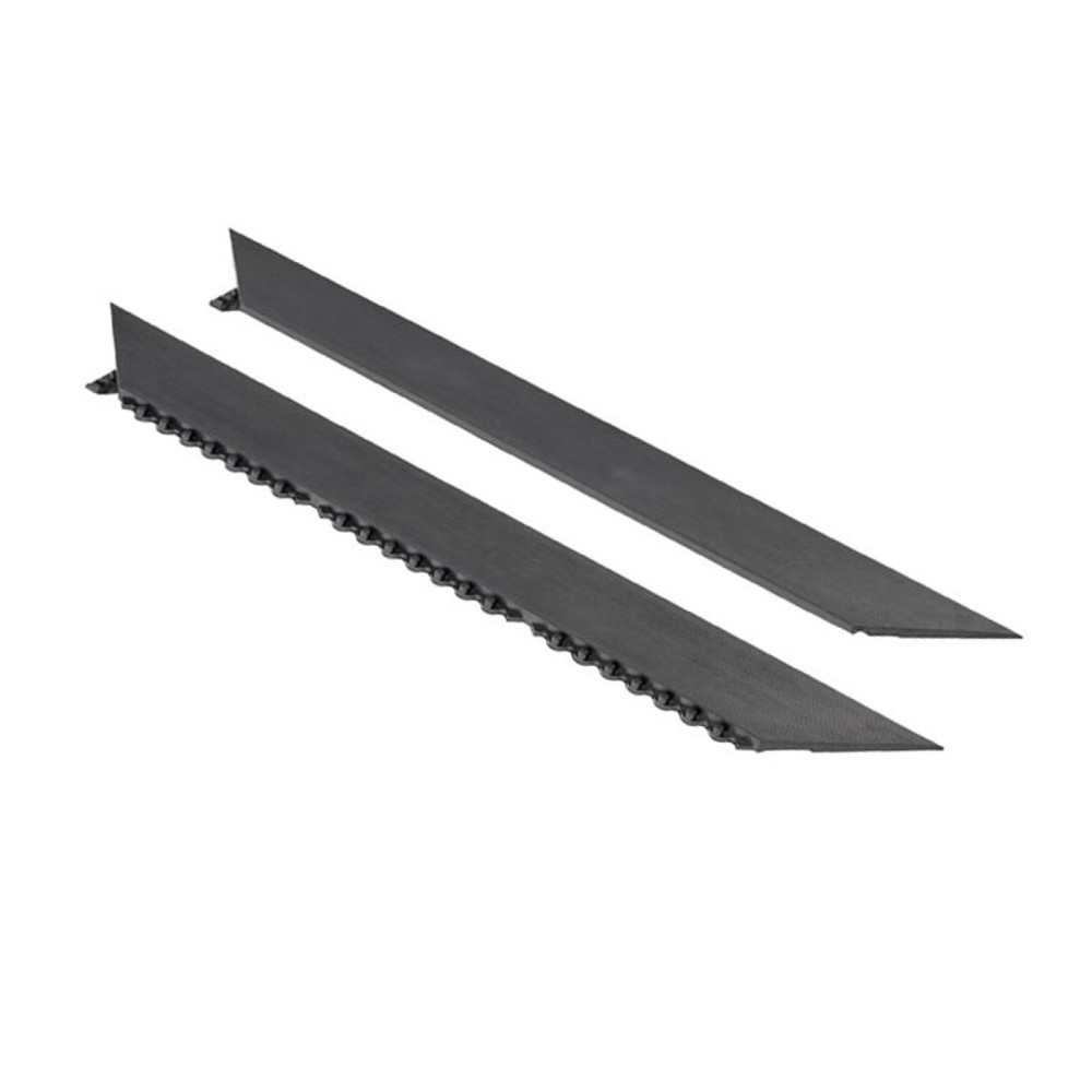 Illustration du produit: Bordure pour tapis anti-fatigue NoTrax Cushion Ease™ / Safety Stance™, mâle, noire