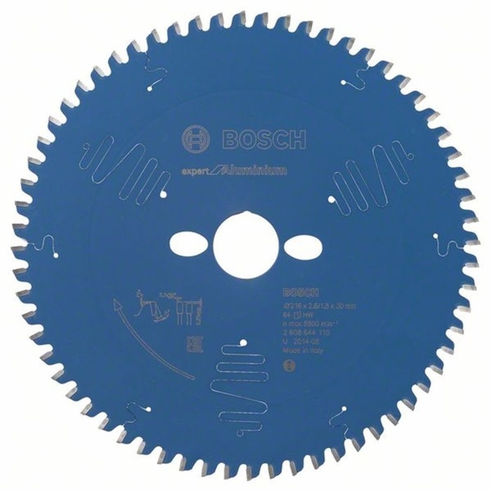 Produktabbildung Nr. 2: BOSCH Kreissägeblatt AD 216mm Z.64 HLTCG Schnitt-B.2,6mm