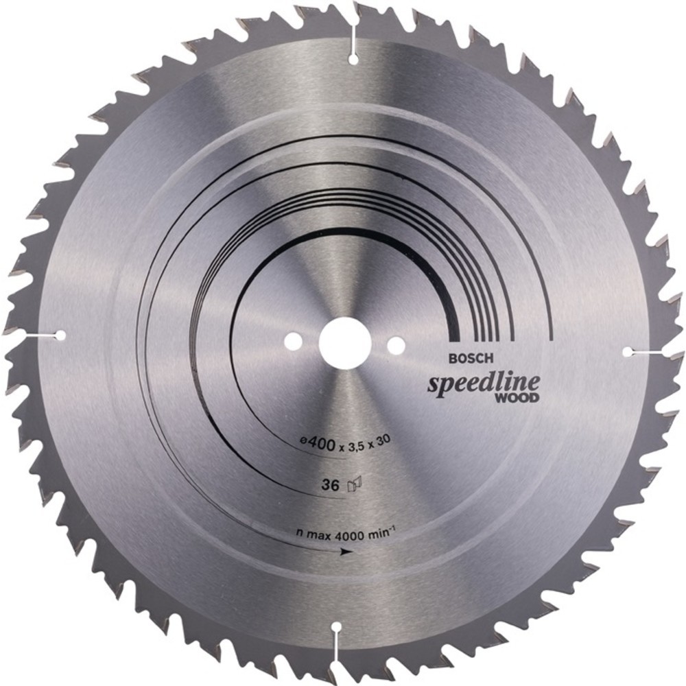 Produktabbildung Nr. 2: Kreissägeblatt Speedline Wood AD 400mm Z.36 WZ Bohr.30mm Schnitt-B.3,5mm HM