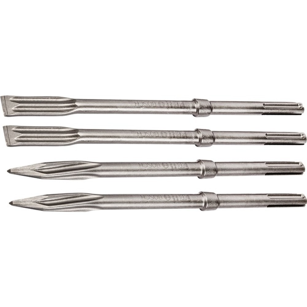 Produktabbildung: BOSCH Meißel-Set 4-tlg.400mm SDS-Max 4tlg