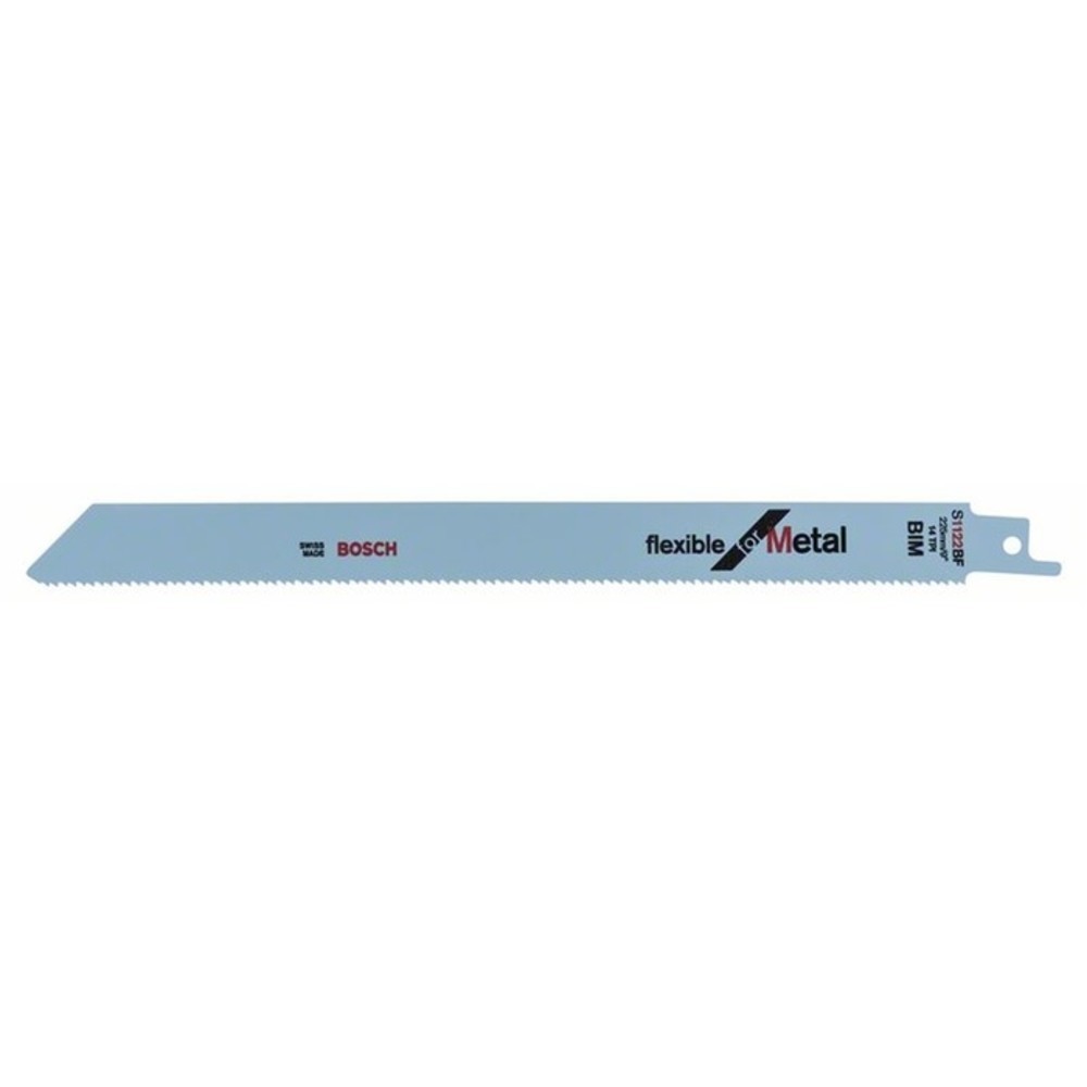 Produktabbildung Nr. 2: BOSCH Säbelsägeblatt S 1122 BF L.225mm B.19mm TPI 14 1,8mm geschr.,gefr.5er Pk