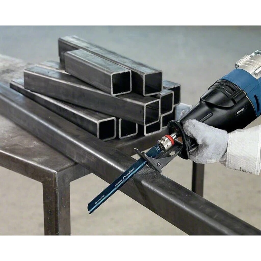 Produktabbildung Nr. 3: Säbelsägeblatt S 930 CF L.150mm B.22mm TPI 8+10 2,5+3,2mm 2x2 Geometrie 5er Pk.