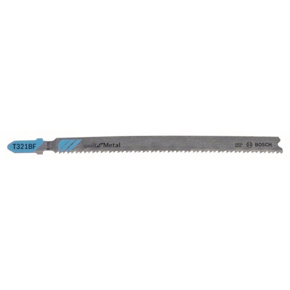 Produktabbildung: Stichsägeblatt T 321 BF Speed for Metal L.132mm Zahnteilung 2mm BIM 5er Pack