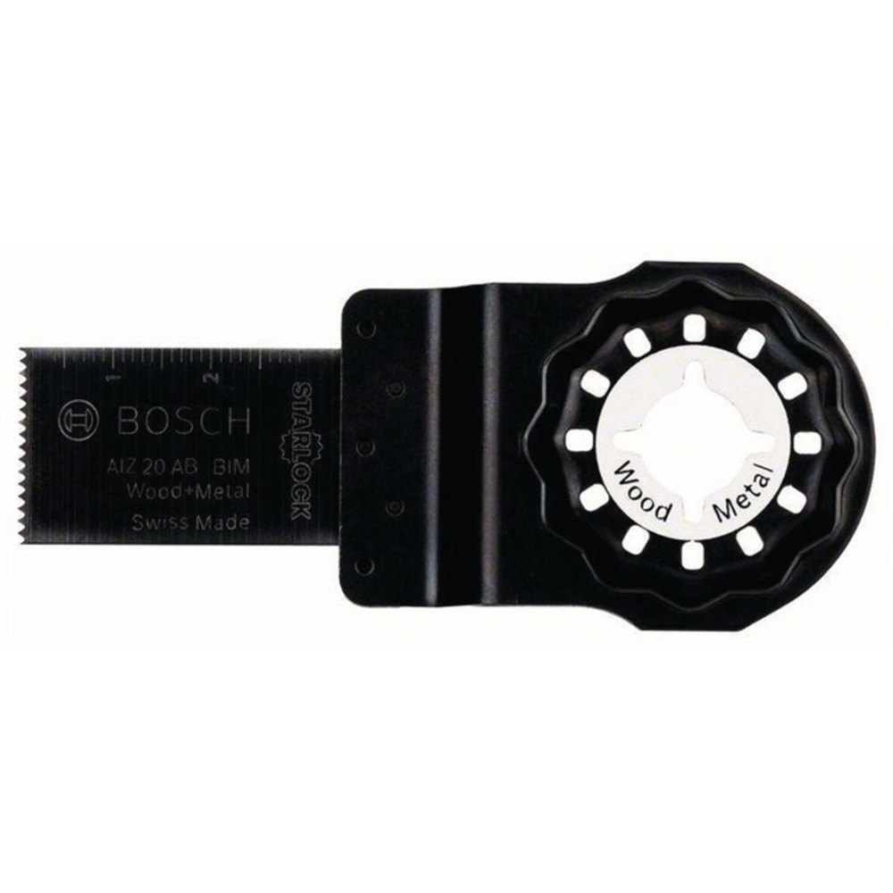 Produktabbildung Nr. 2: BOSCH Tauchsägeblatt AIZ 20AB B.20mm Eintauch-T.30mm Starlock 5er Pk
